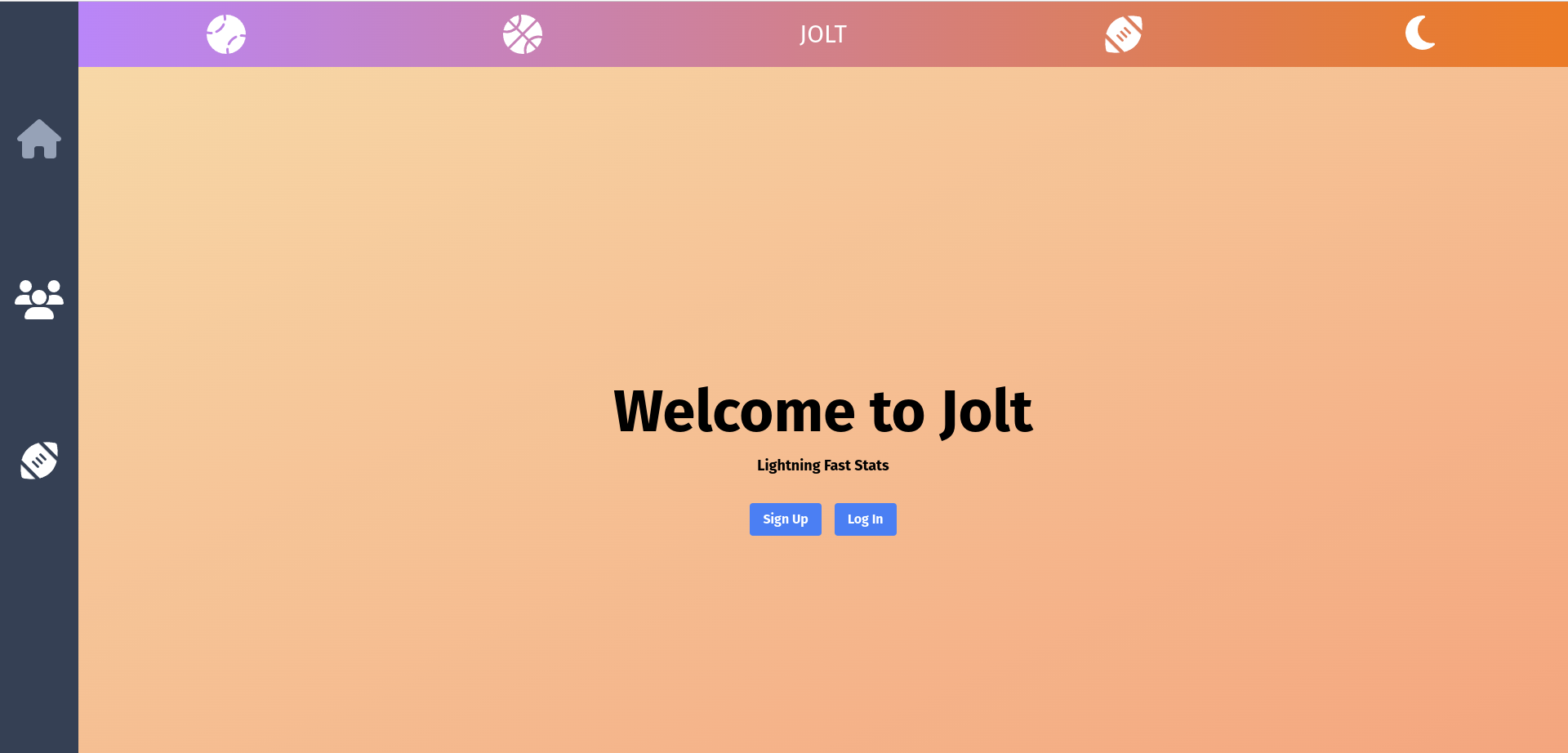 jolt landing page